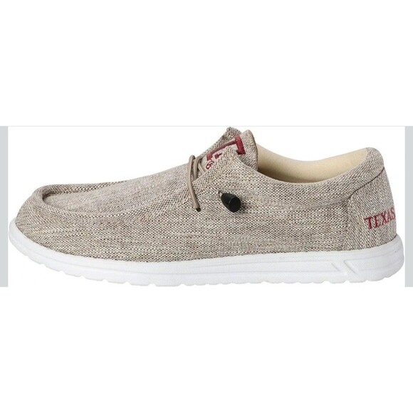 FOCO Men’s NCAA Texas Tech Light Loafers Lace-Up Cotton Knit Size 13/14 - Picture 4 of 9